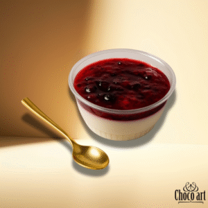 Panna Cotta aux Fruits Rouges – Douceur Italienne, Éclat Fruité
