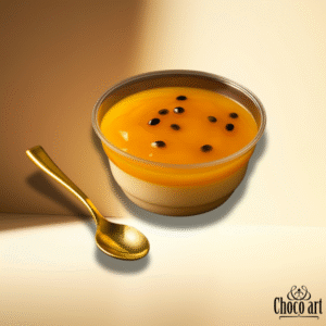 Panna Cotta au Fruit de la Passion – Fraîcheur Tropicale