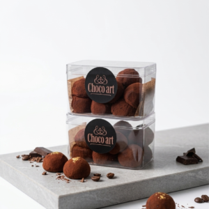Les truffes au café, chocolat noir à 70 % de cacao